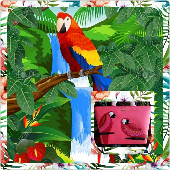 Kate Spade "Parrot Talk D'Talk Jules" Tote